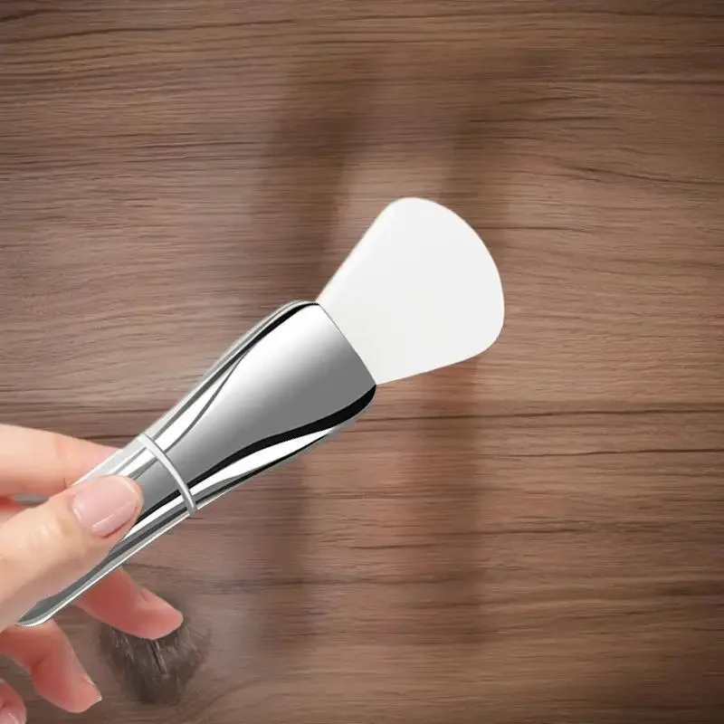 Cepillo aplicador de máscara Diy de silicona, cepillo de maquillaje refrescante para salón de belleza, cepillo de cabeza suave, espátula de maquillaje de belleza, herramienta de belleza Facial