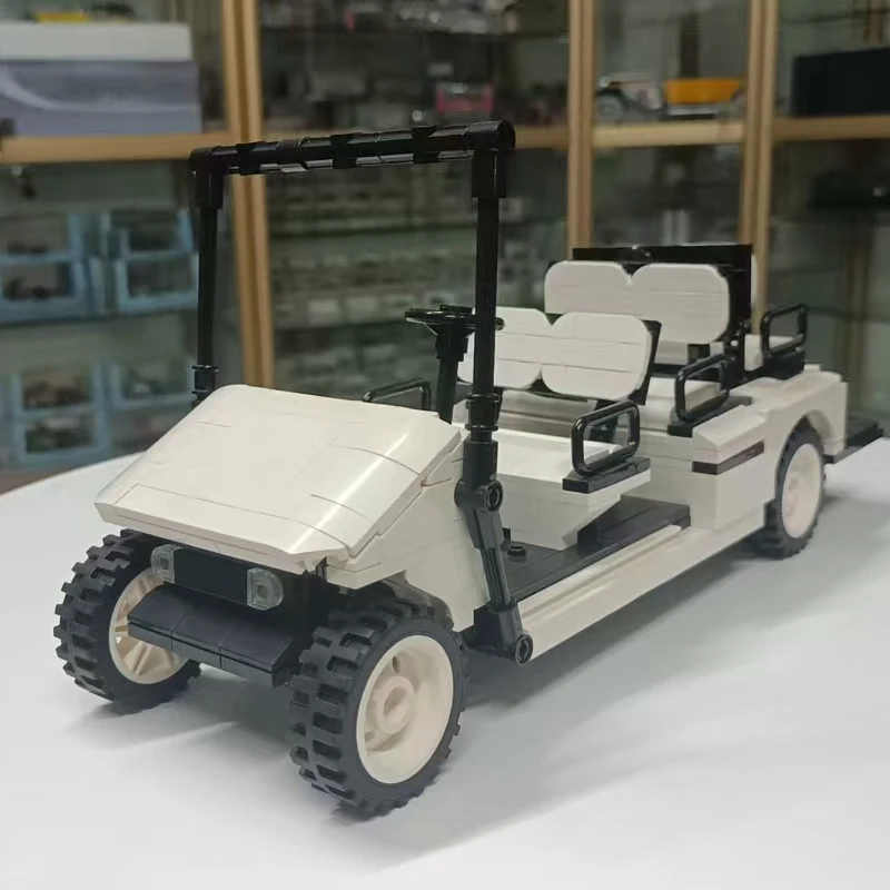 635PCS Building Block Creative รถรับส่งไฟฟ้าปริศนาบล็อกเครื่องประดับของเล่นสําหรับเด็กผู้ใหญ่เดสก์ท็อปสะสมของขวัญ