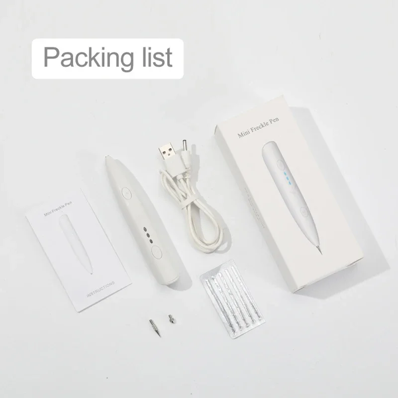 MINI Dotting Nevus ปากกาแบบพกพา USB ขนาดกะทัดรัดไม่เจ็บปวดและ Traceless Electronic Ionization เทคโนโลยีอุปกรณ์ความงาม