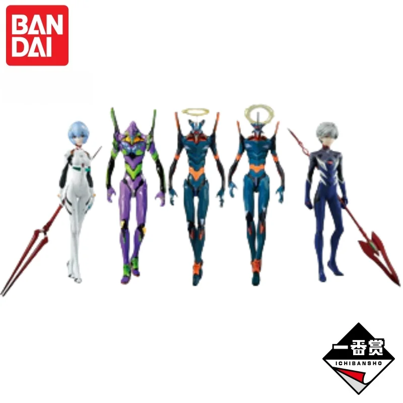 

In Stock Bandai Original Neon Genesis Evangelion Eva Nagisa Kaworu Ayanami Rei Figure Garage Collectible Ornaments