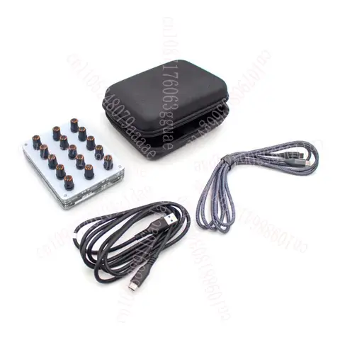 15-Knob MIDI CC Controller with Customizable Mapping - Compatible with Cubase, Logic, FL Studio, Studio One, Sonar, Reaper