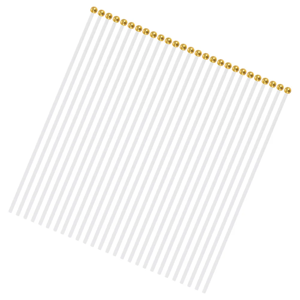 

100 Pcs Flagpole Accessories Durable Plastic Handheld Sticks for Party Festival Decorations Easy to Use Versatile Design