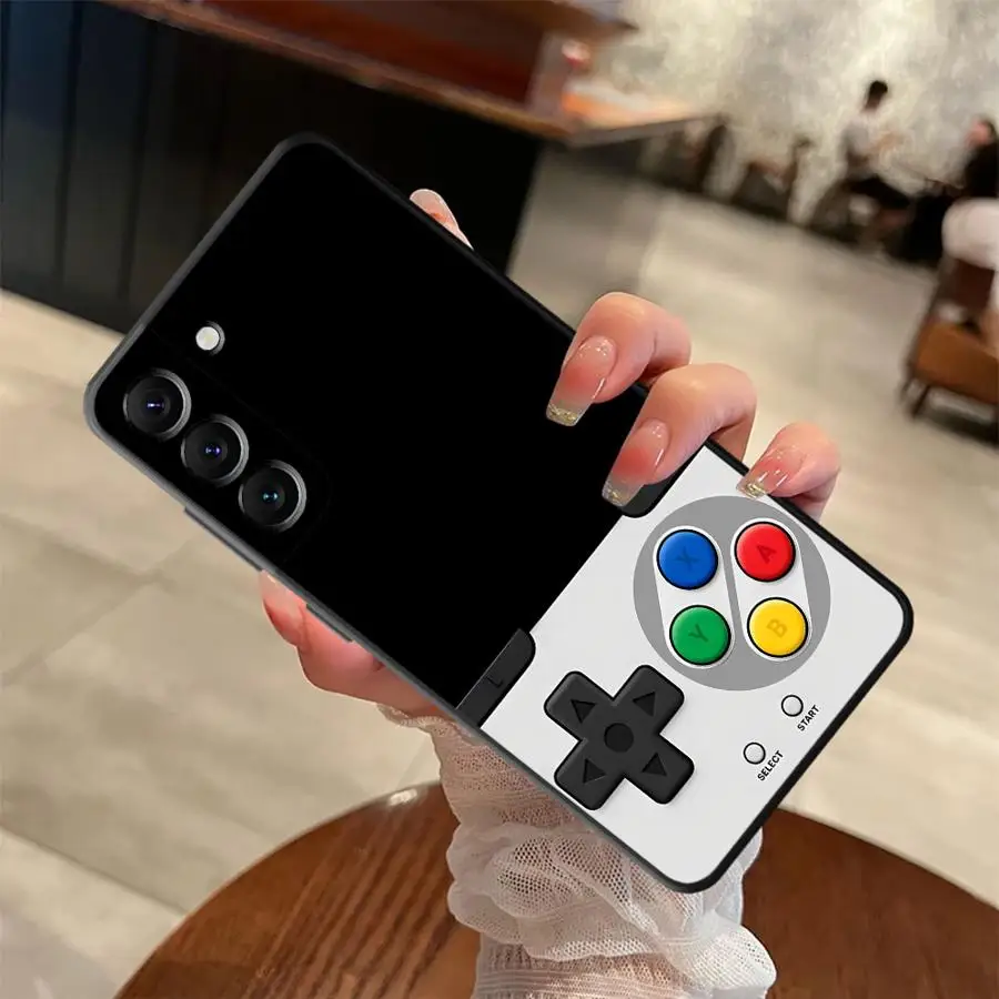Retro Game Black Soft Phone Cover Case for Samsung Galaxy A70 A05 A06 A10 A12 A40 A16 A30 A15 A17 A04 A50 A20 A13