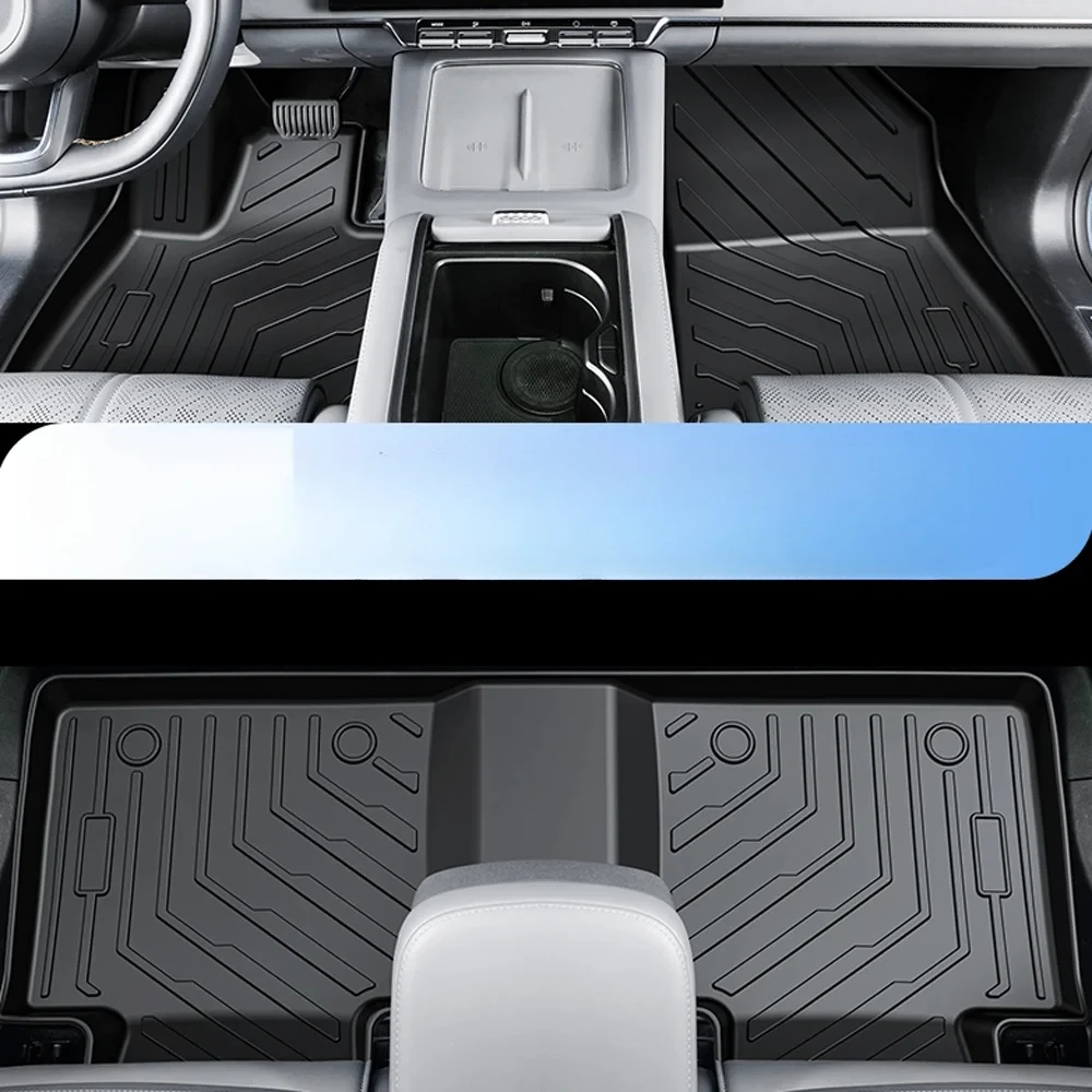 

TPE Floor Mats For Zeekr 7X 2024 2025, All-Weather Waterproof Automotive Mat Interior Full Set Accessories Left Hand Drive