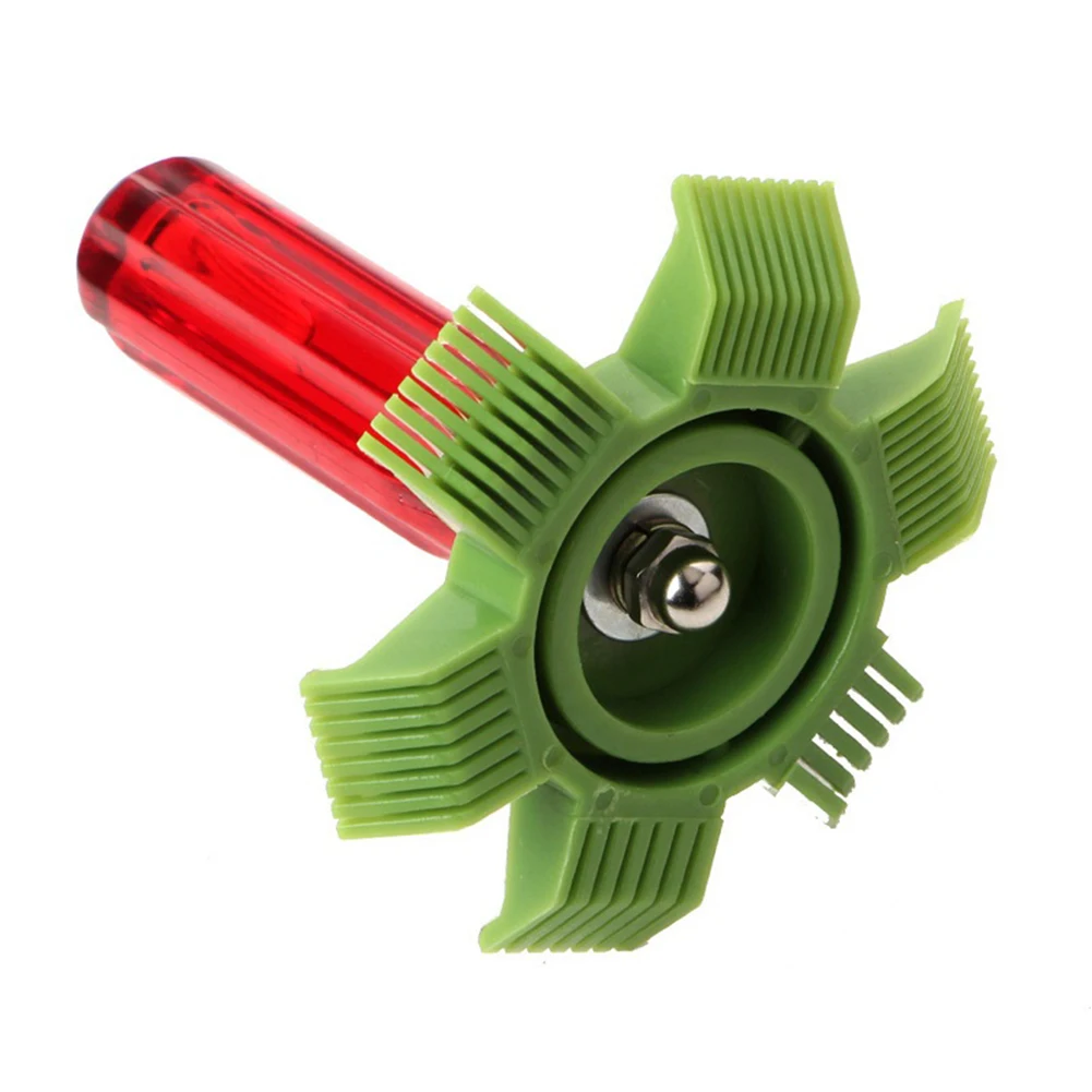 Radiator Coil Comb For Condenser Evaporator Fin Straightening And Cleaning With Clear Size Markings For Accurate FPI Matching