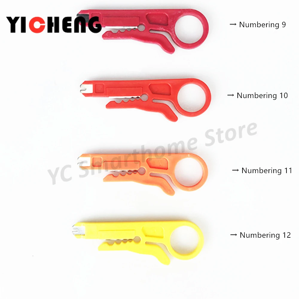 1Pcs 90mm portable multifunctional mini simple thread cutting tool, a variety of colors to choose