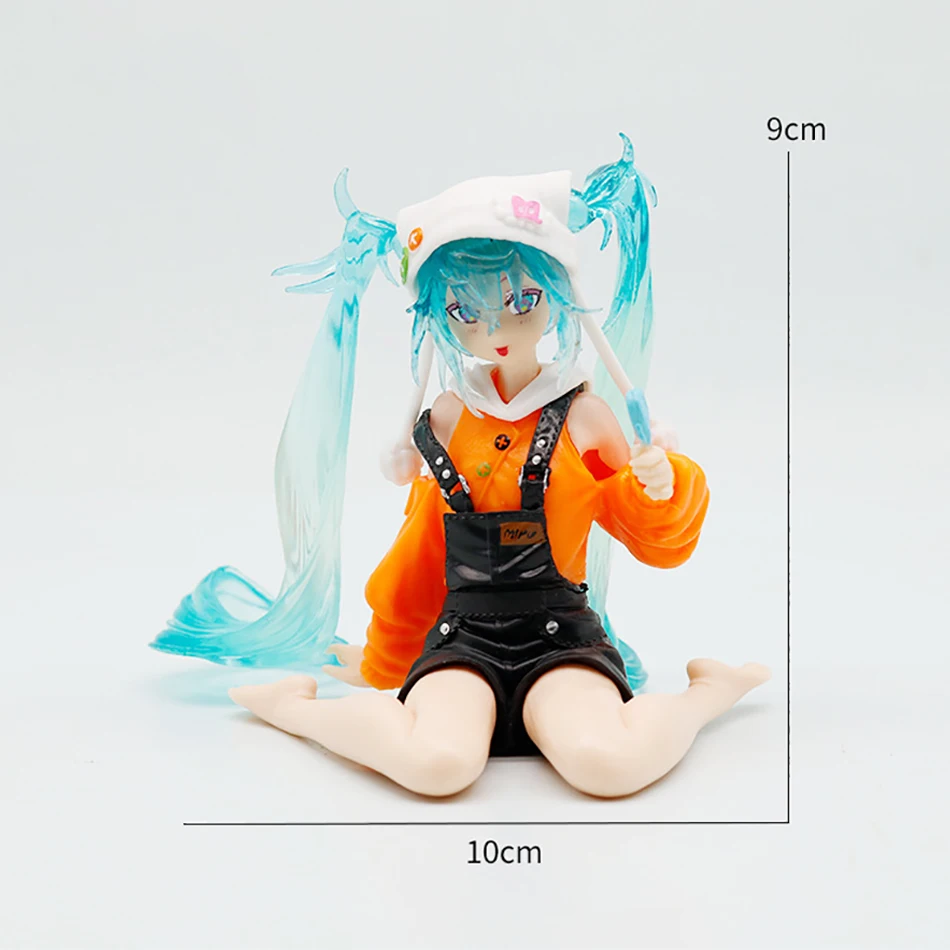 هاتسون ميكو الشكل الحلوى الحلويات مصاصة المعكرونة سدادة مشهد Spm Vocaloid Miku عمل تمثال لعبة مجسمة هدية
