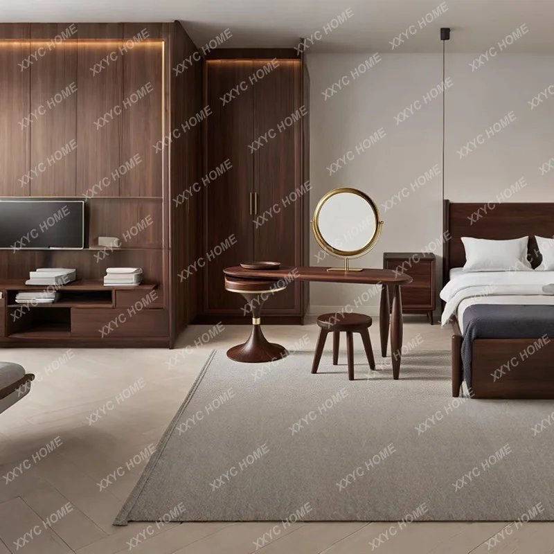 Modern Home Makeup Table Dresser Light Luxury Bedroom Simple Modern Makeup Mirror Premium Makeup Table And Chairs