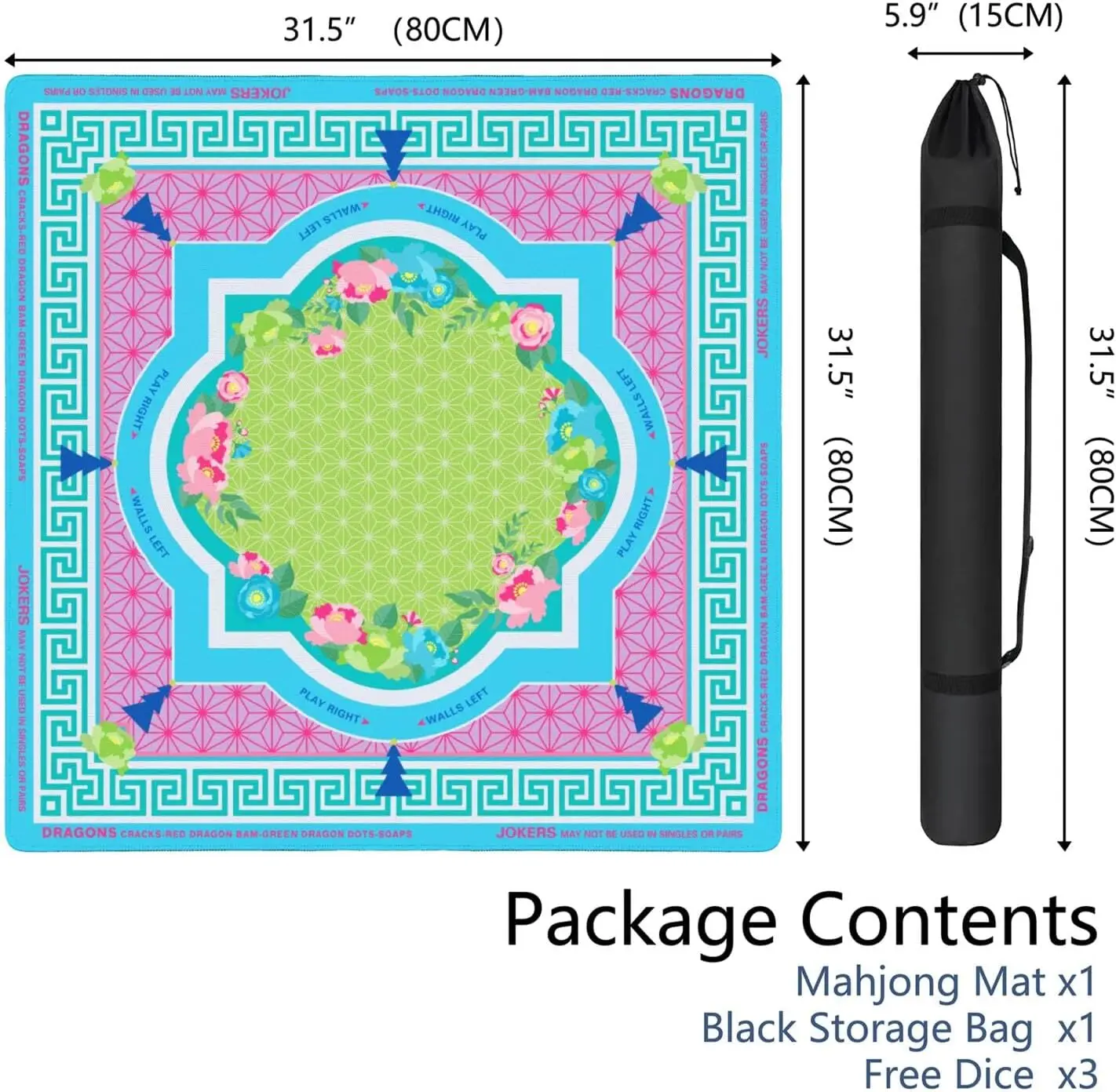 Mahjong Mat 31.5