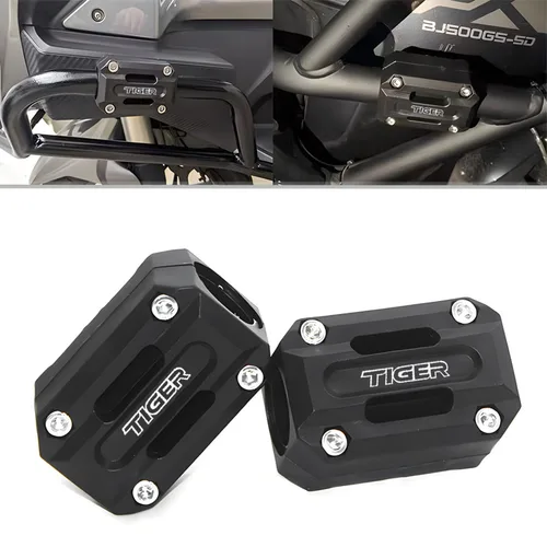 Para Triumph Tiger 660 850 900 GT PRO Rally Explorer 1200 1200 XCA XC protección del motor accesorios de protección de parachoques 22 25 28MM