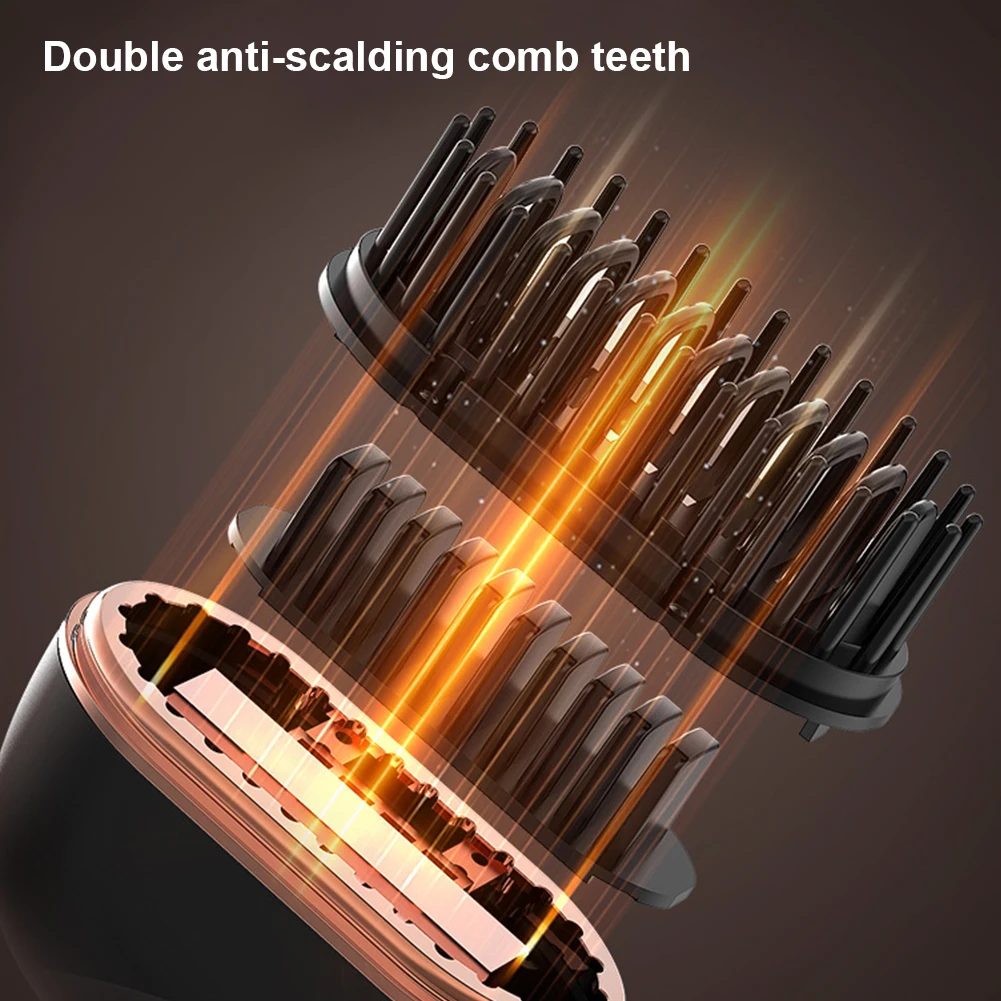 Mini Hair Straightening Comb Wireless Charging Portable Multifunctional Hair Care Not Hurt Hair Styling Comb Hair Straightener