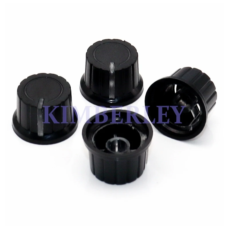5PCS 23.3×15 Plastic Transparent Knob Cap Potentiometer Knob Cap Volume Knob Cap Electronic Instrument Switch