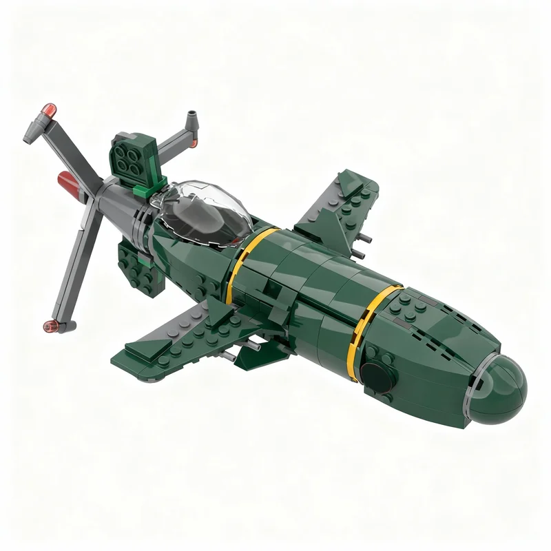 

320PCS MOC Hero Movie Hydra Parasite Fighter Model Building Blocks DIY Creative Assembly Building Blocks Display Gift Home Set