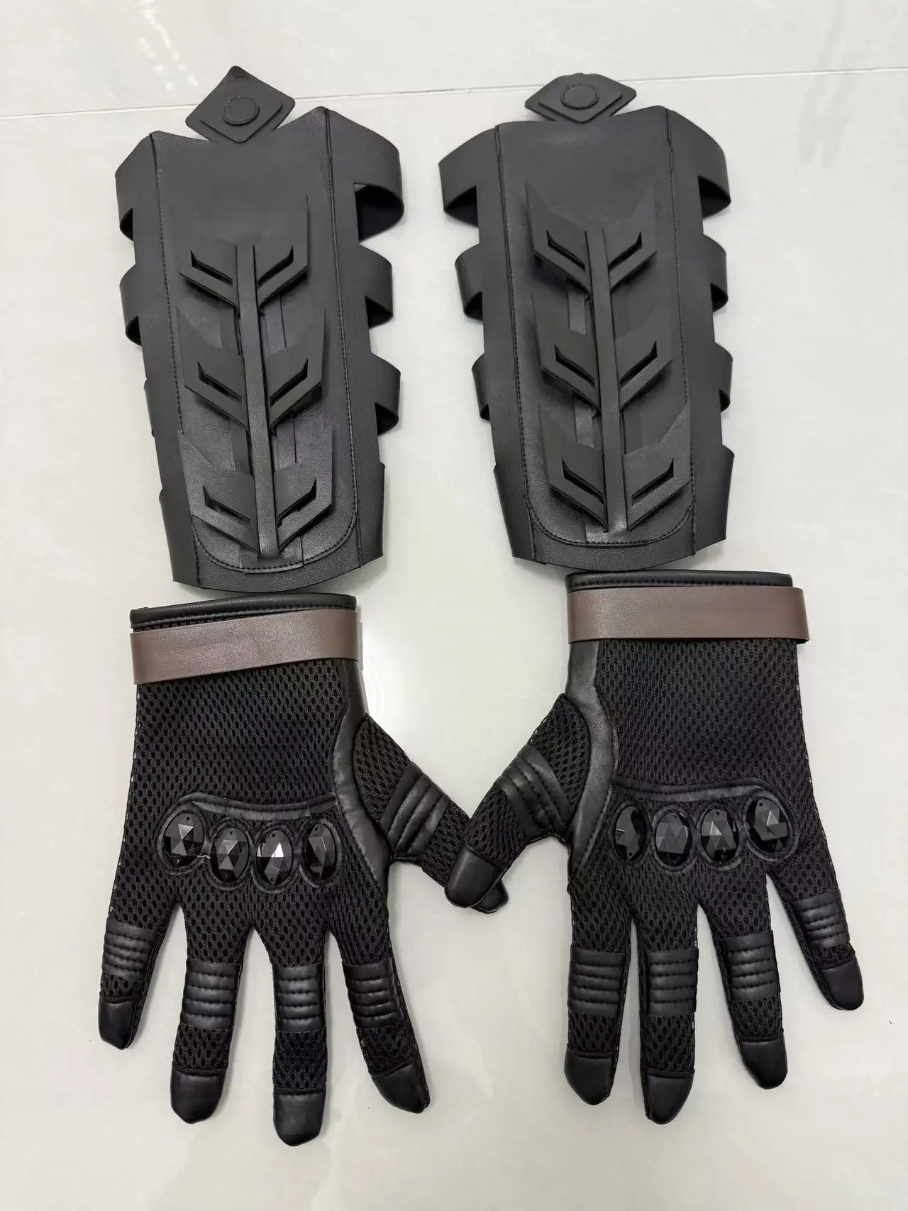 الكبار بروس تأثيري حلي قفازات Handguards رجل تمويه ملابس الهالوين