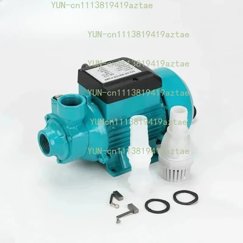 DC 12V 24V 48V Water Pump Brushed Motor Booster Pump QB60 High-lift Large Flow Solar Battery Manual Self-priming