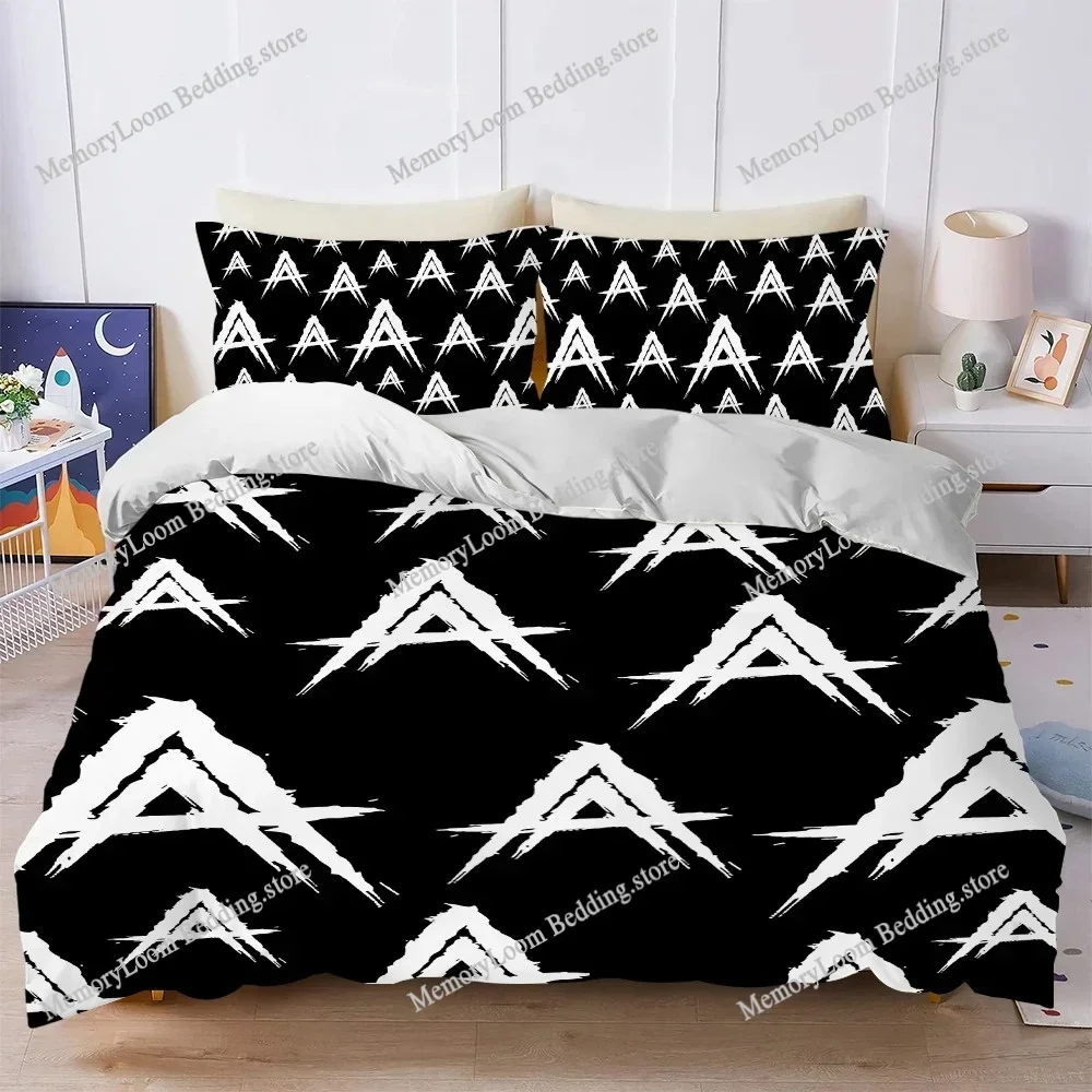 Rapper Anuel AA Music Duvet Cover Set Home Style Bedding Soft Laundry Cotton Bed Four Seasons Student Dormitory Home Textile963