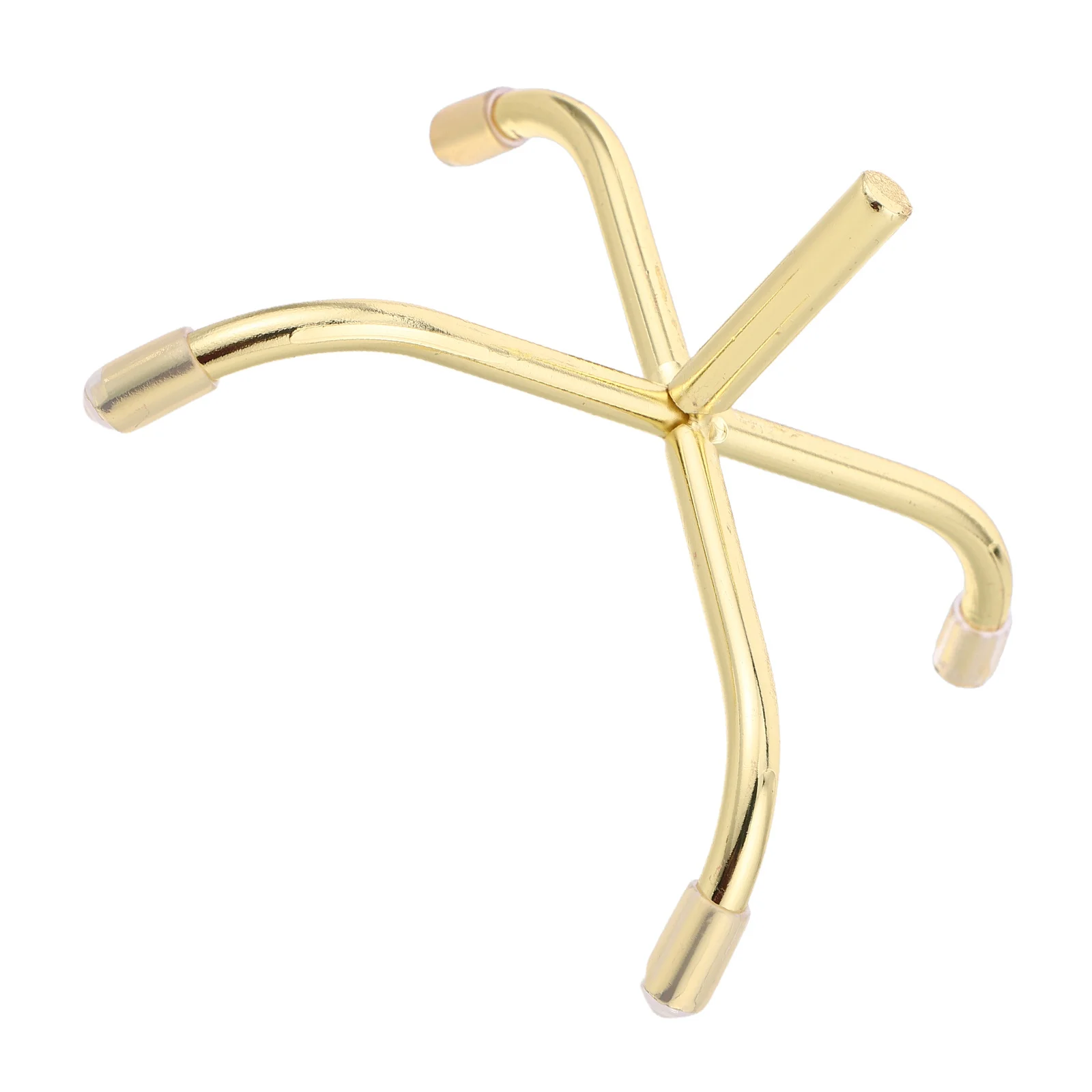 

Miniature 1:6 Dollhouse Chair Base Golden Metal Swivel Replacement Legs for Office Scenes Gaming Furniture Accessories