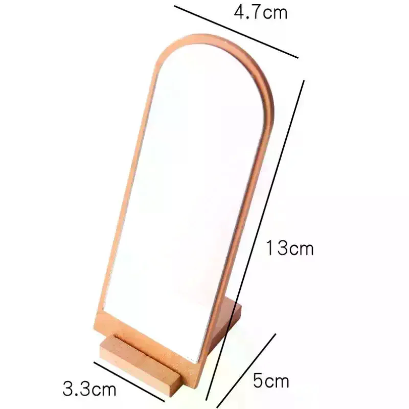 1/12 casa delle bambole in legno specchio a figura intera modello mobili per casa delle bambole ornamento casa delle bambole accessori per decorazioni micro scena