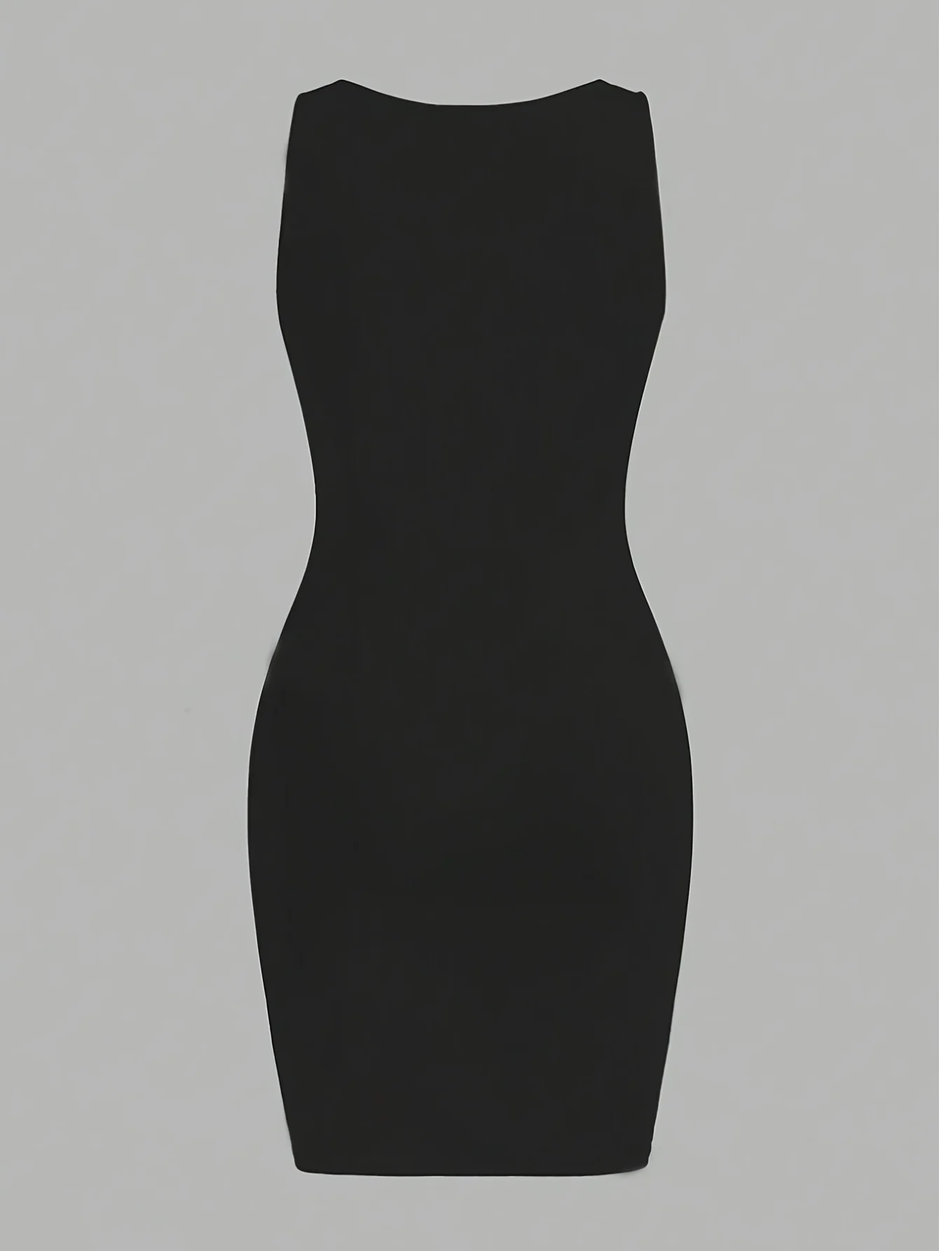 2026 Lässiges, sexy Frühling/Sommer-Kleid im 'MILANO'-Print mit Rundhalsausschnitt, ärmelloses Damenkleid, kurzer Rock – Detail 5
