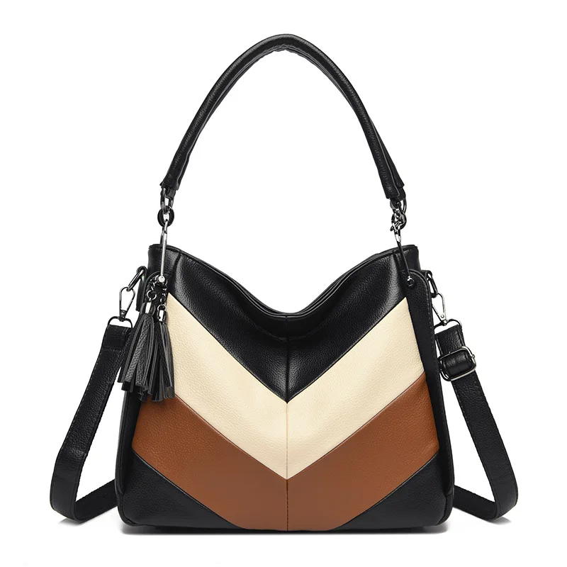 Women's Shoulder Bag Large Capacity Handbags For Women With High-end Tassel Tote Commuting Exquisite Messenger Y2k Fashion