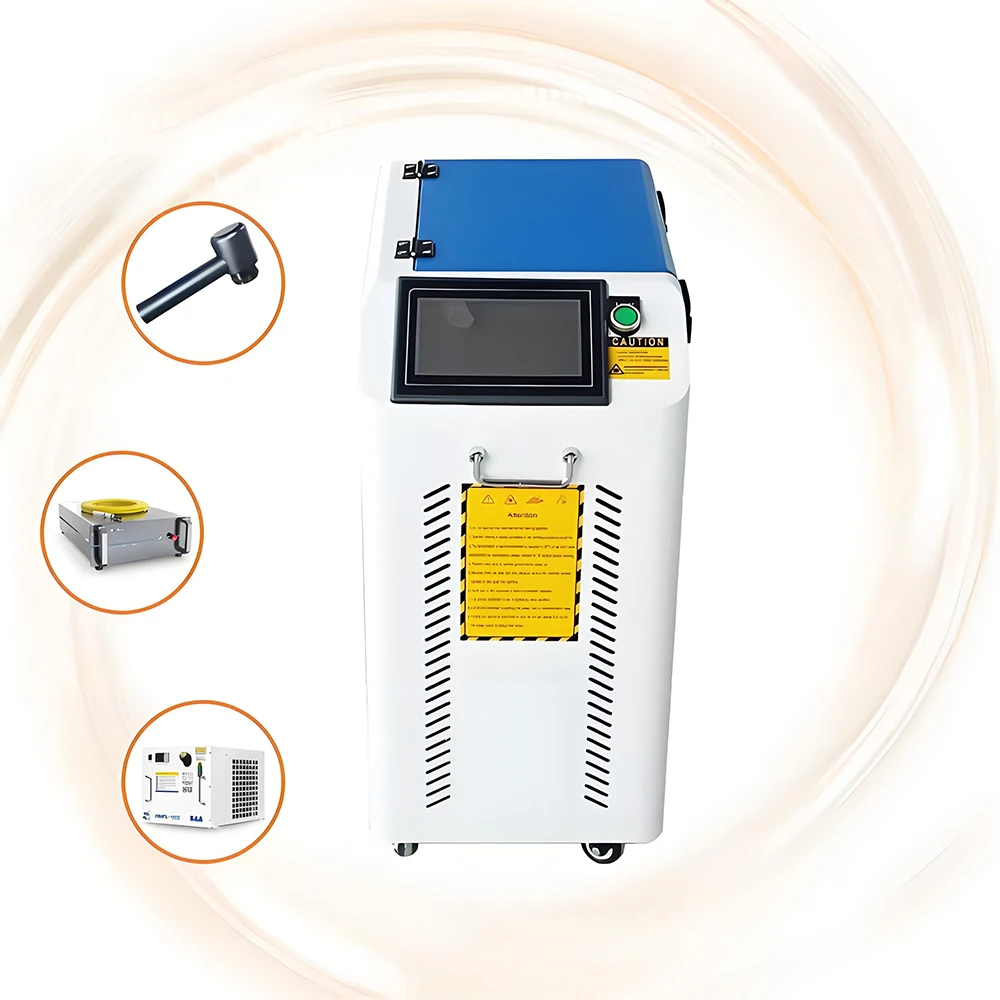 200 واط 300 واط 500 واط 1000 واط آلة التنظيف بالليزر النبضي لطلاء الخشب الحجر المعادن الليزر الأنظف #6