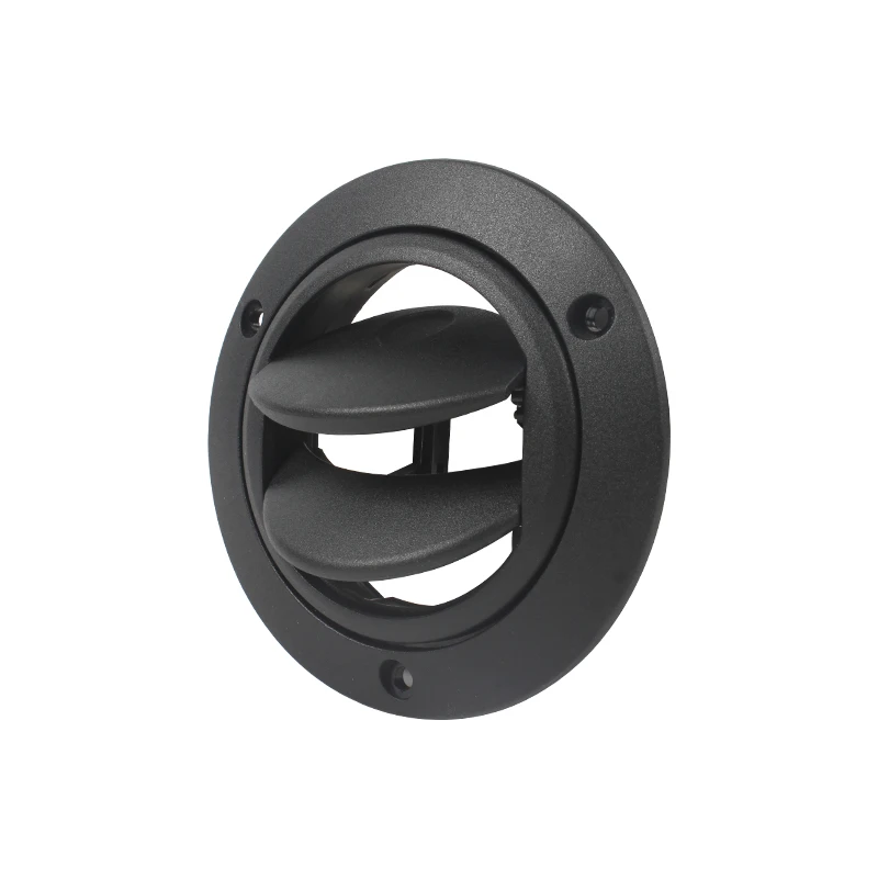 

TYTXRV RV Accessories 100mm Air Conditioning Vent Outlet Side Roof Vent Rotatable Round A/C Air Outlet Vent for RV Bus Yacht