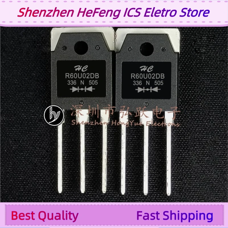10 Buah -20 Buah R60U02DB TO-3P 200V 60A Jaminan Kualitas Pengiriman Cepat