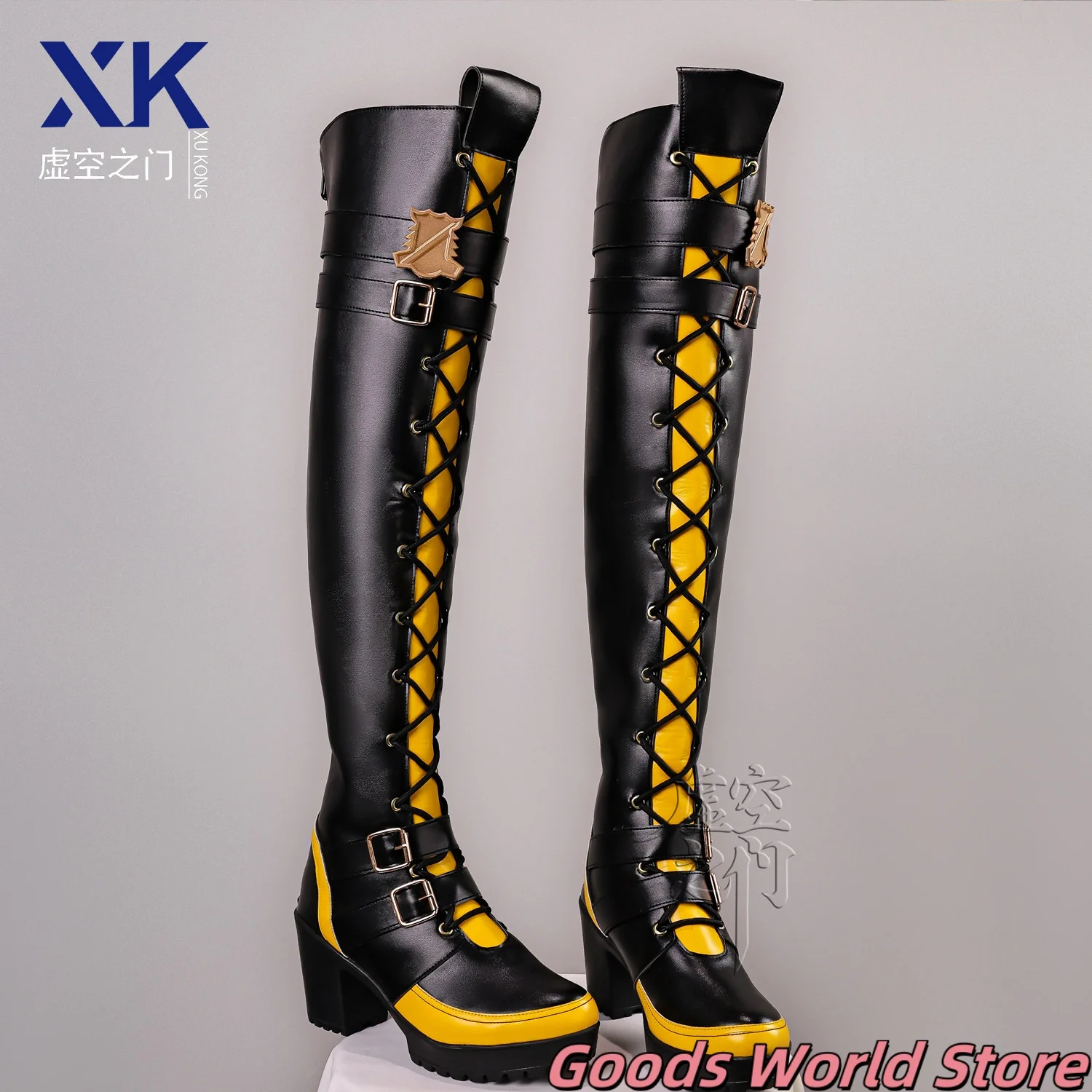 En stock, zapatos de Cosplay de Identity V Patricia Dorval Enchantress, botas para mujer, zapatos para juegos de rol de Halloween