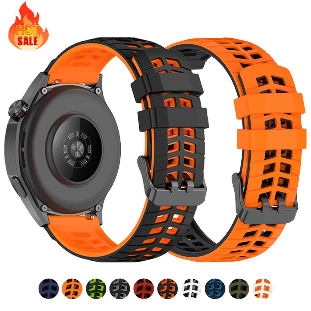 22mm Silicone Band For Amazfit Active Max/Cheetah 2 Ultra 48mm Sport Strap For Amazfit Balance 3 2/BIP Max/Bip6 5 Unity Bracelet