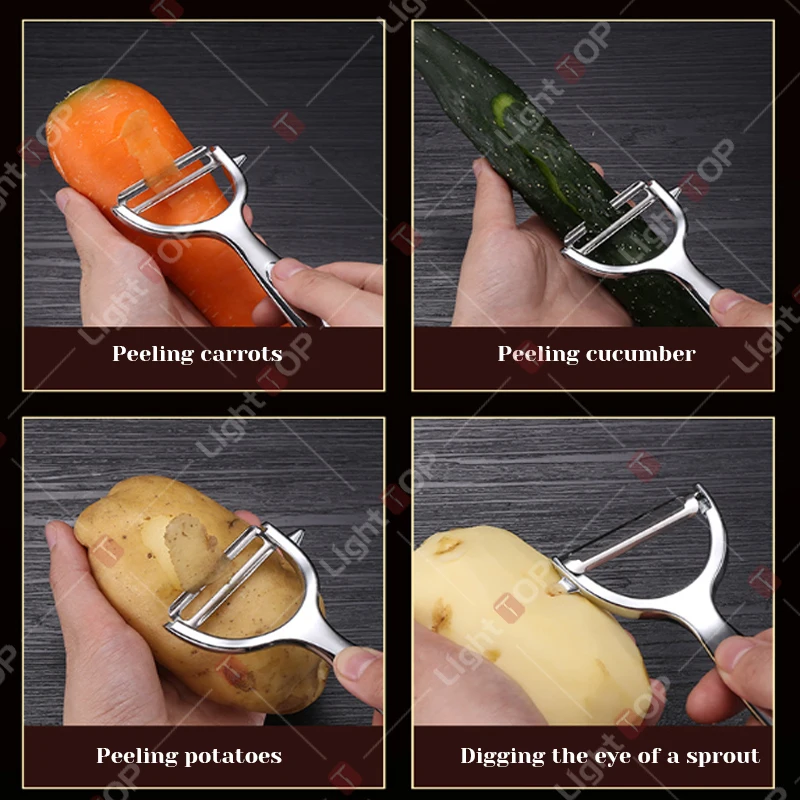Stainless Steel Hand-forged Knives Kitchen Boning Knife Meat Cutting Fruit Peeler Cooking Chef Knife Perfect for Household