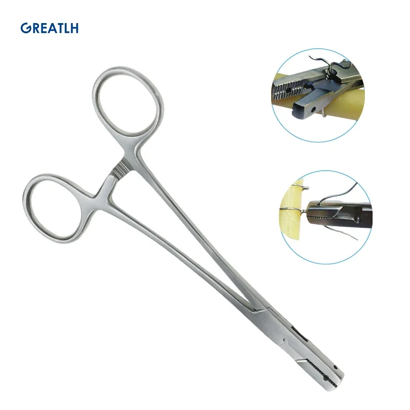 Orthopedic Bone Cerclage Wire Twister Wire Cutter Orthopedic Ligature Forceps Stainless Steel Orthopedic Instrument pet