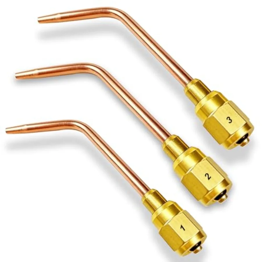 

【Spot goods】Oxy Acetylene Welding Tip Series W-J for Victor"J"Series Ligth Duty Torches Sizes 1 2 and 3 Welding Brazing Torch T