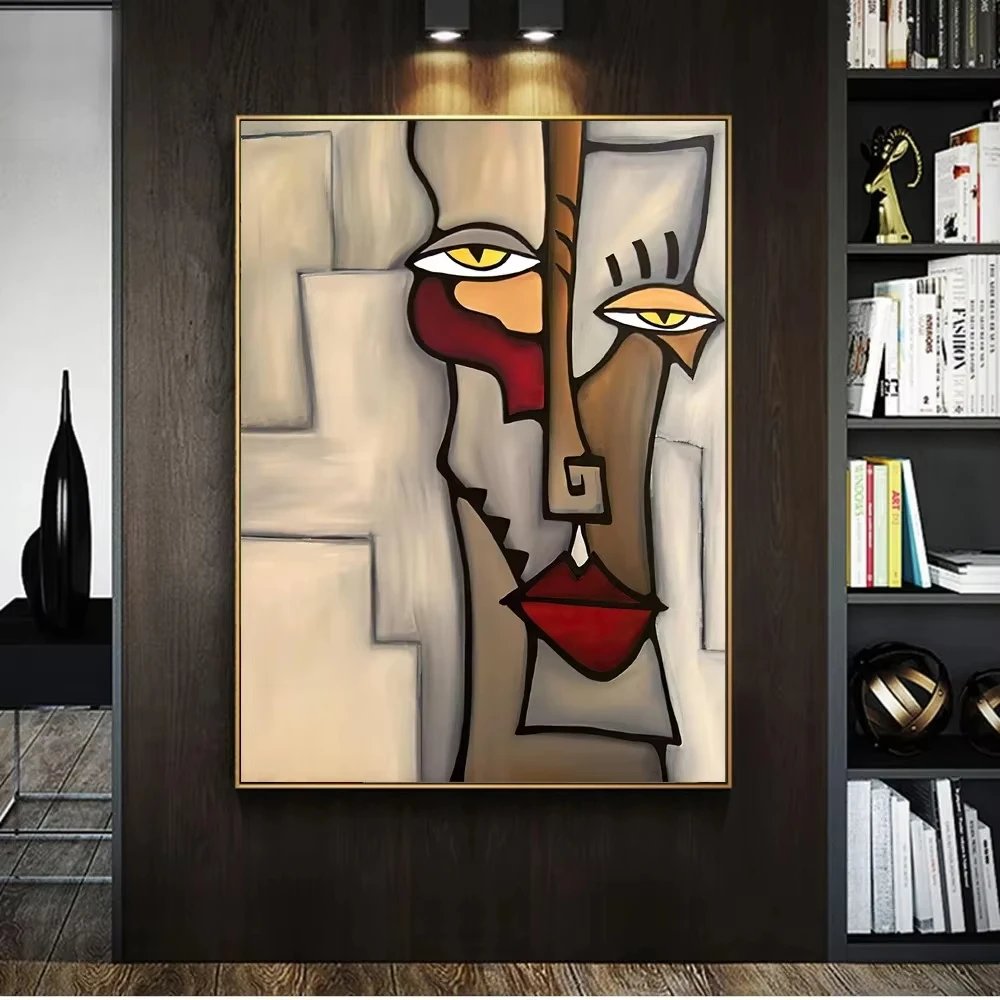 Picasso Classical Art Oil Paintings Print on Canvas Art Posters and Prints Abstract Famous Wall Art Pictures For Living Room