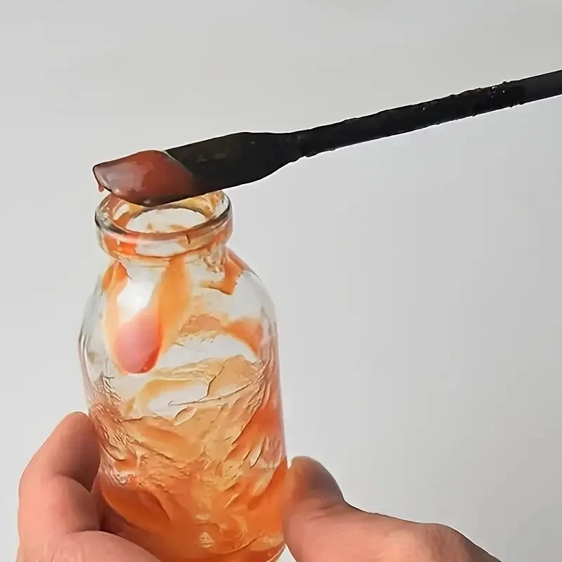 مجموعة ملعقة سيليكون صغيرة مكونة من 3 قطع - مقاومة للحرارة، مقاسات متعددة للبرطمان #4