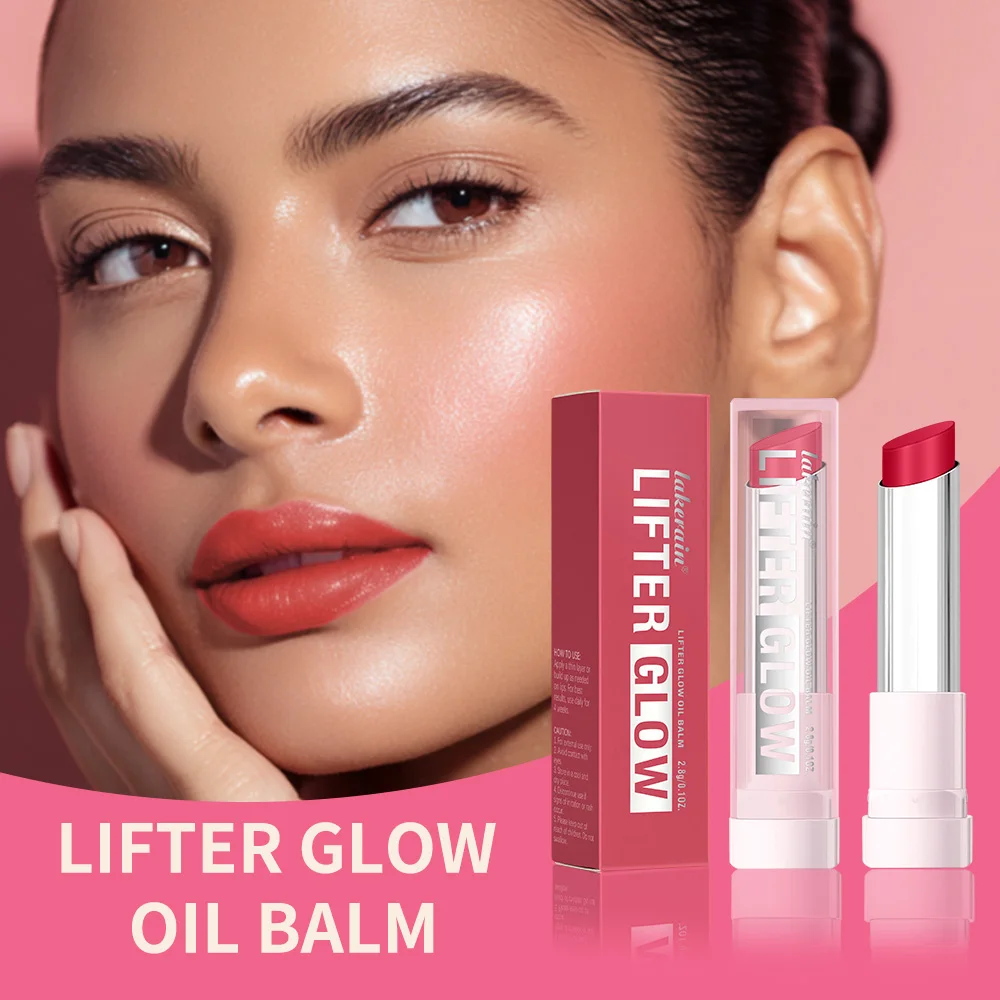 

Lifter Glow Lip Oil Balm Softness Texture Daily Care Smooth-melt Long Lasting Nourishing Moisturizing Natural Makeup Lip Balm