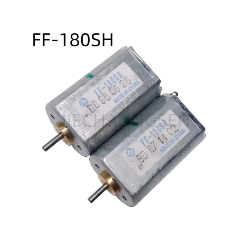 

2PCS/LOT FF-180SH 2.4V 10800RPM Micro DC Motor DIY Electric Toothbrush Shaver Model Aircraft Motor
