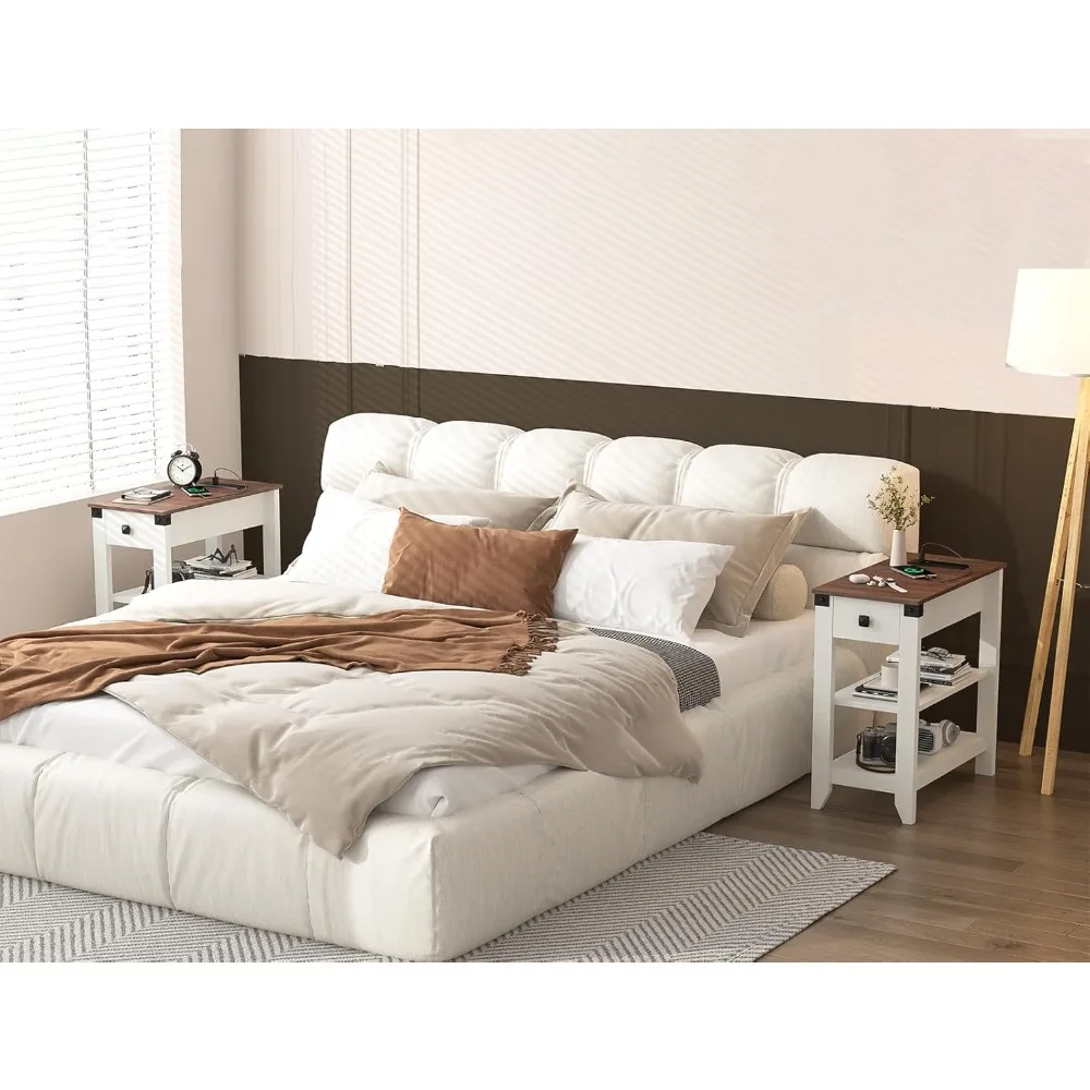 أريكة مقطعية حديثة على شكل حرف U مع كراسي مزدوجة، مسند ظهر مريح لغرفة المعيشة، أريكة قماش سروال قصير #6