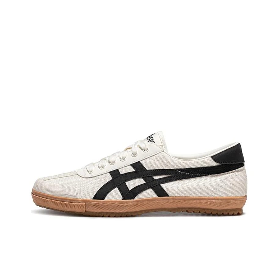asics-tsg-110-zapatillas-casuales-transpirables-de-cana-baja-unisex-negro-blanco-1203a516-100