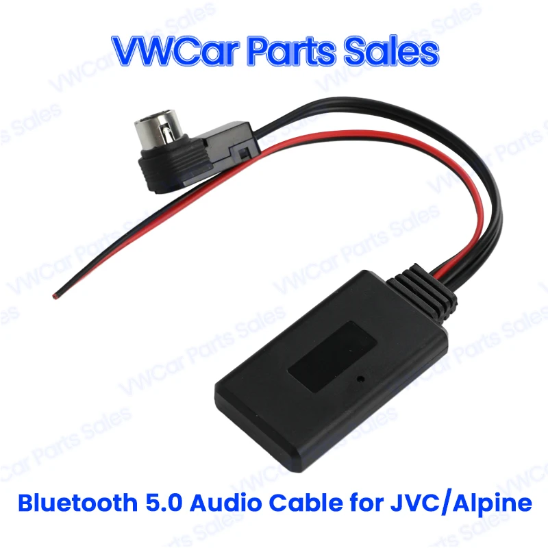 New Bluetooth Aux Audio Adapter Cable For Alpine KCA-121B AI-NET CDA-9857 CDA-9886 CDA-117 JVC KS-U58 PD100 U57 U29