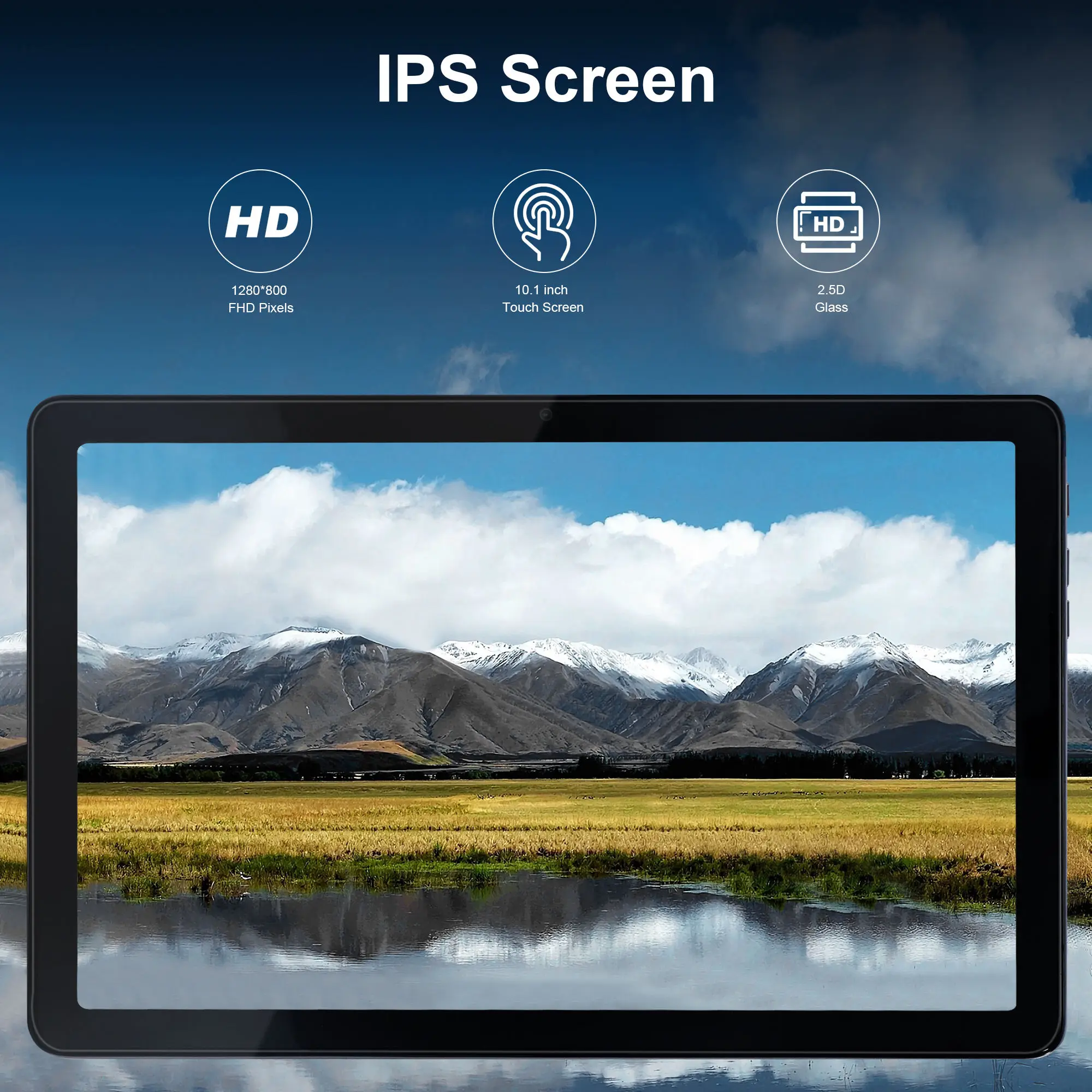 Versión Global 10,1 pulgadas totalmente metálico Android Tablet Pc resistente 4GB RAM 128GB ROM Wifi 6 5000mAh nuevas almohadillas educativas Tanlet
