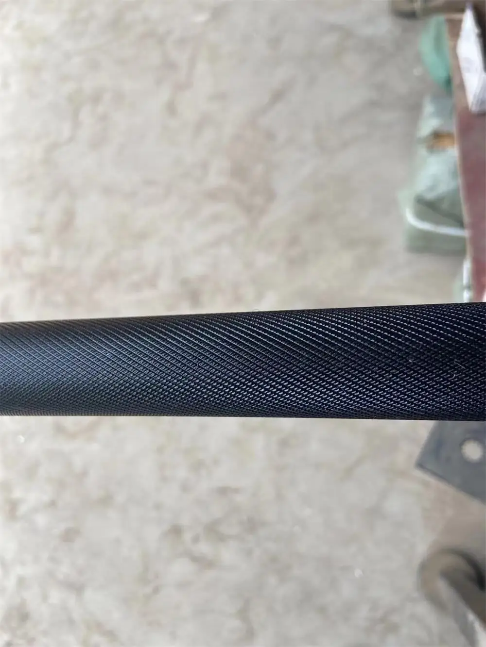 الصلب الكروم الحدائد 6ft 1.8m 15 كجم رفع الطاقة Deadlift القرفصاء مقعد الحديد بار