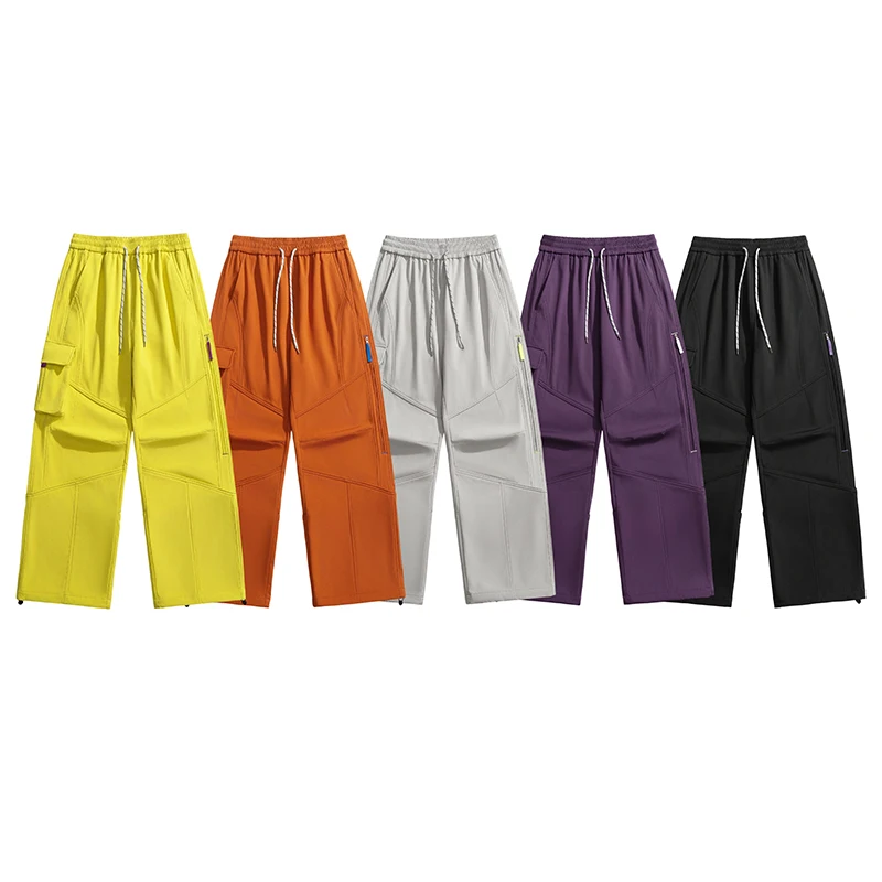 Couples Fashionable and Versatile Loose Sports Straight Leg Pants for All Seasons Outdoor Tennis Sports Casual Breathable Pants
