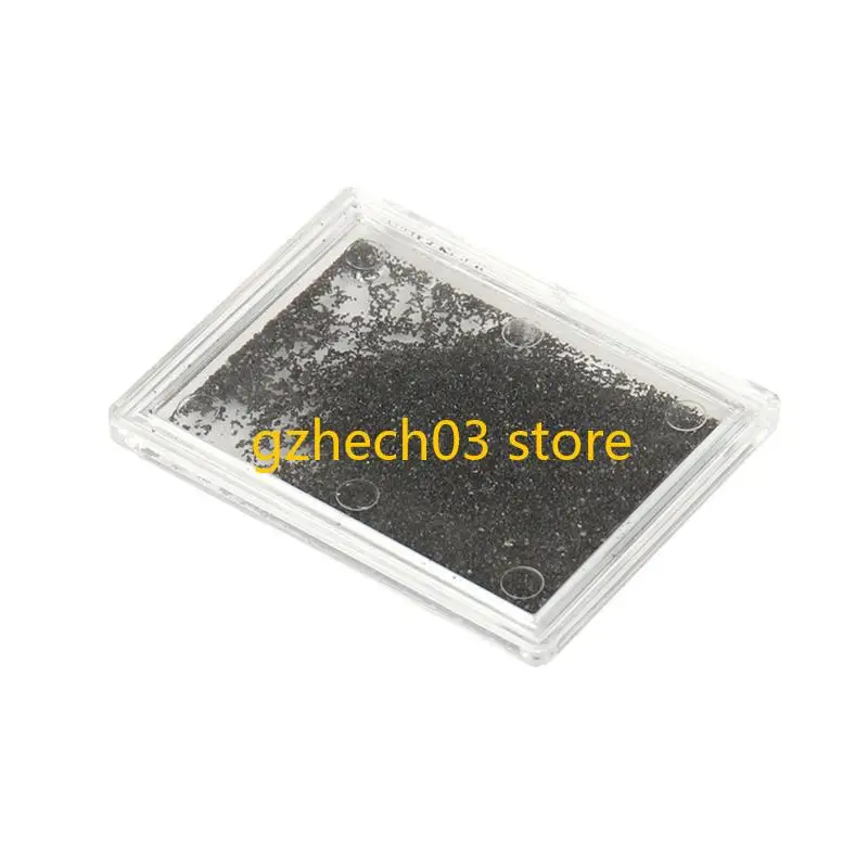 G2AC Iron Powder Filings in Box Magnetism Experiment Teaching Tool For Science Education Teaching Demonstration