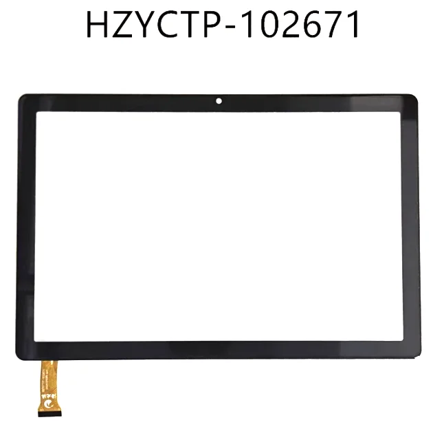 10.1Inch Compatible P/N HZYCTP-102671 For BDF Y7 Tablet Capacitive Touch Screen Digitizer Sensor External Glass Panel Model Y7