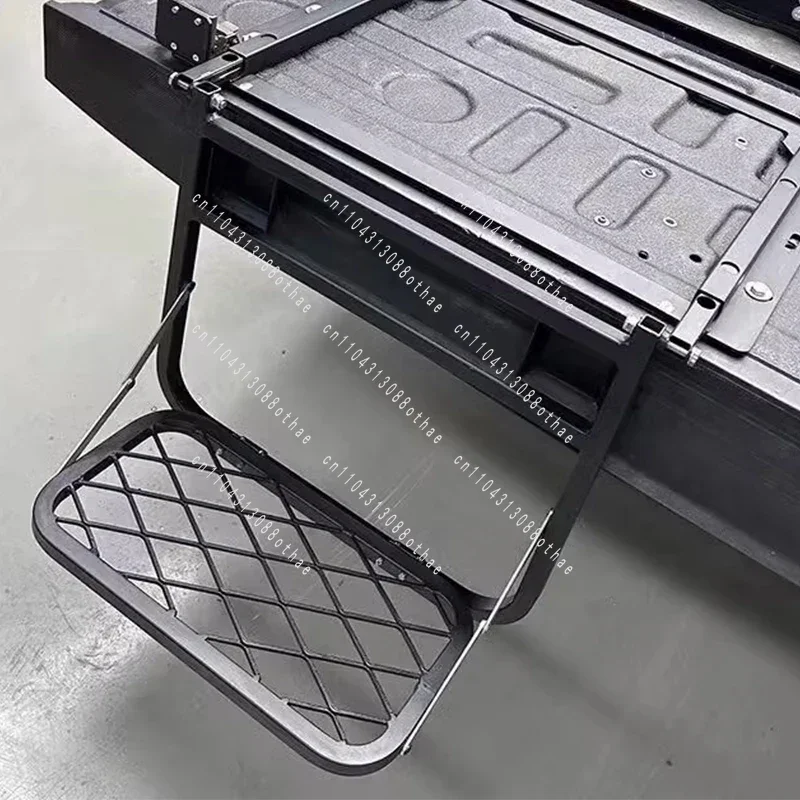 Tailgate Ladder Car Repair Tool Trunk Ladder Conversion Tailgate Climbing  Raptor Folding Cargo Ladder