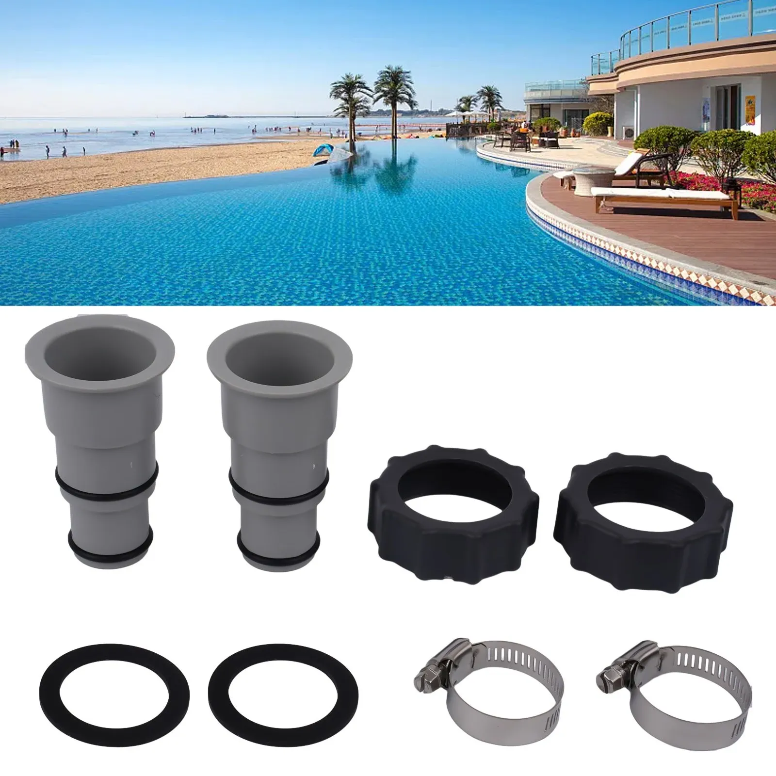 

Adapter Hose Adapter 1500 More Watertight Threaded Hose With O-rings 2500 Easy To Install Easy To Use High Quality