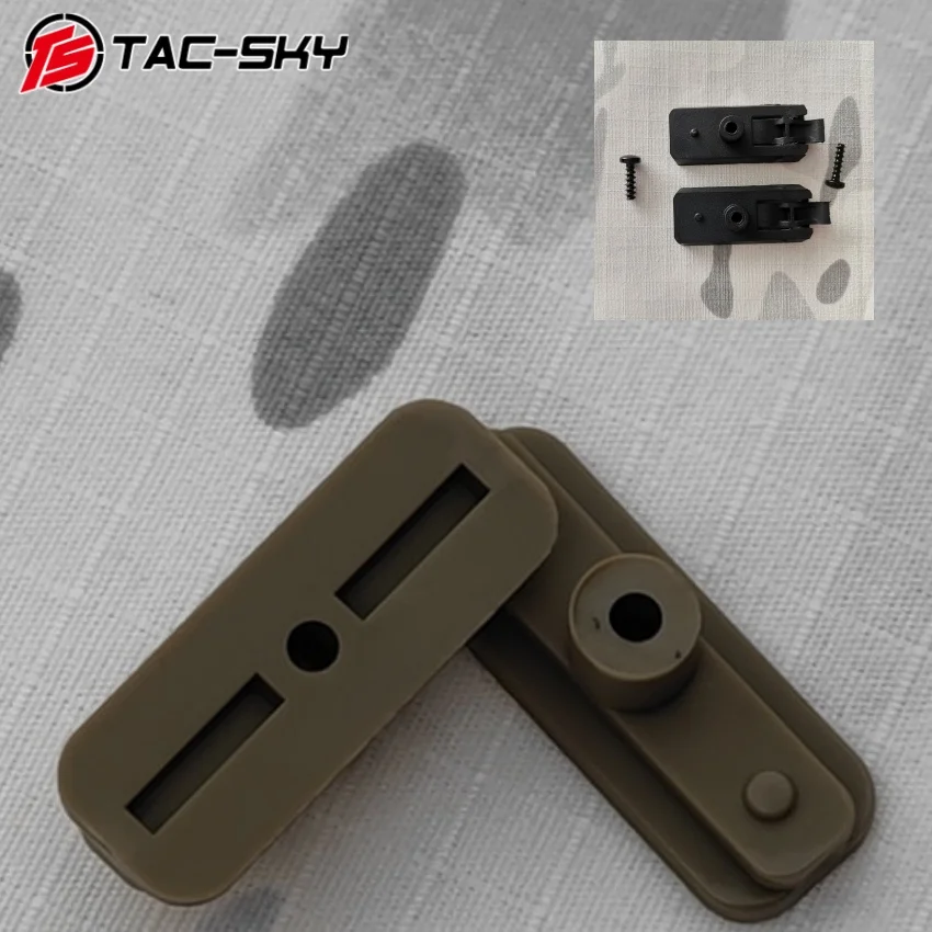 Compatible with Wendy Helmets and M-LOK Helmet Tactical Rail Mounting Adapters, Tactical Noise-reducing Headsets