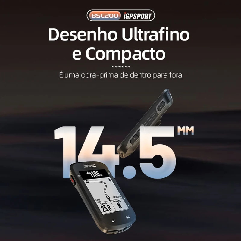 IGPSPORT BSC200 BSC 200C BSC100S GPS Bicicleta Computador Português ANT + Ciclismo À Prova D 'Água Navegação de Rota de Bicicleta Odômetro Sem Fio