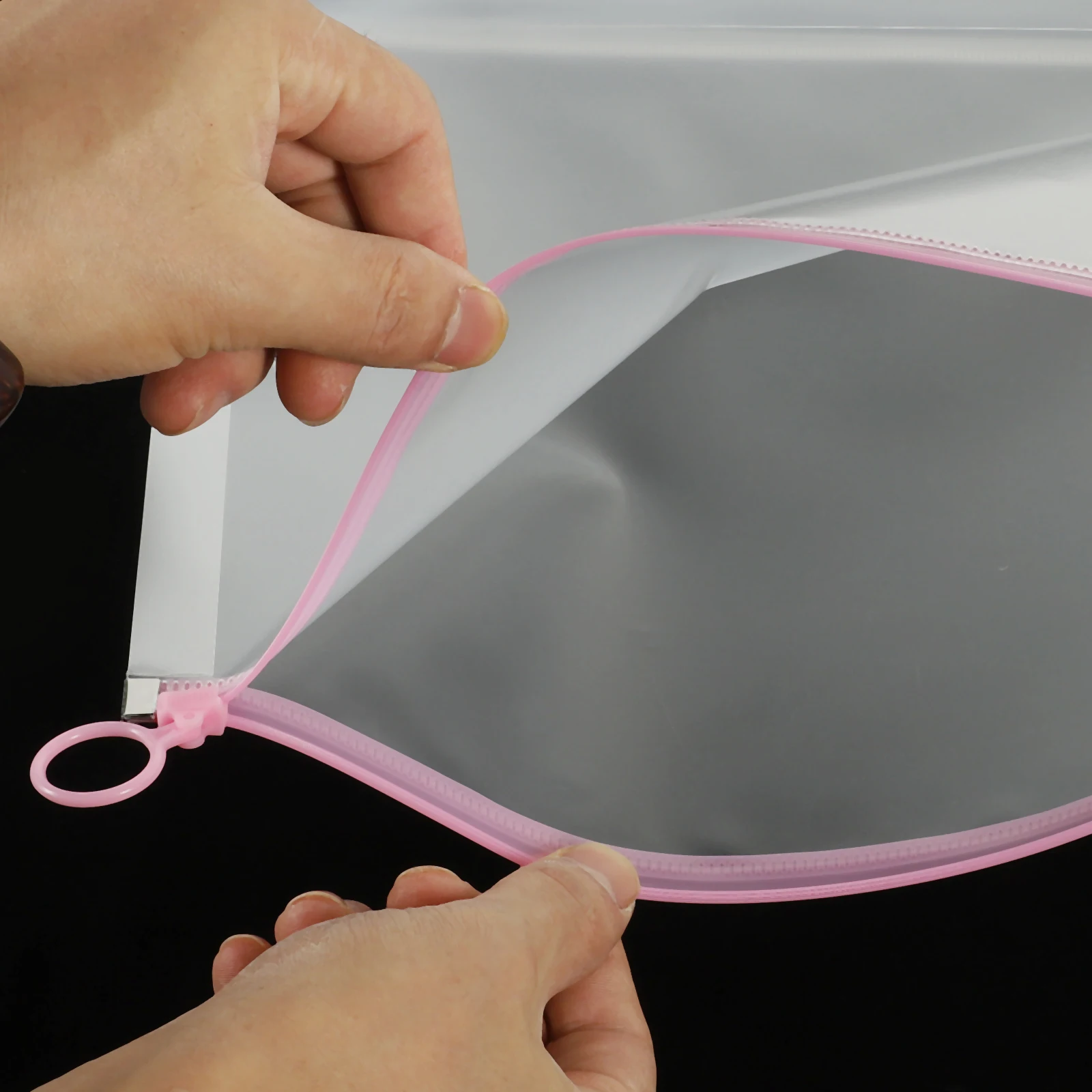 

4 Pcs File Folder Stationery Bag Folders Plastic Envelope Envelopes for Document Office