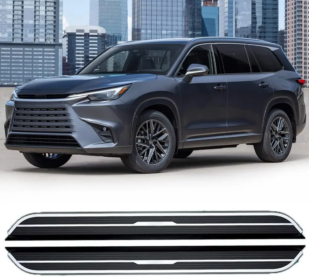 

2 шт. фиксированные подножки, боковые ступеньки с кронштейнами, защитная планка для педалей, подходит для Lexus TX TX350 TX500h TX550h 2024 2025 2026